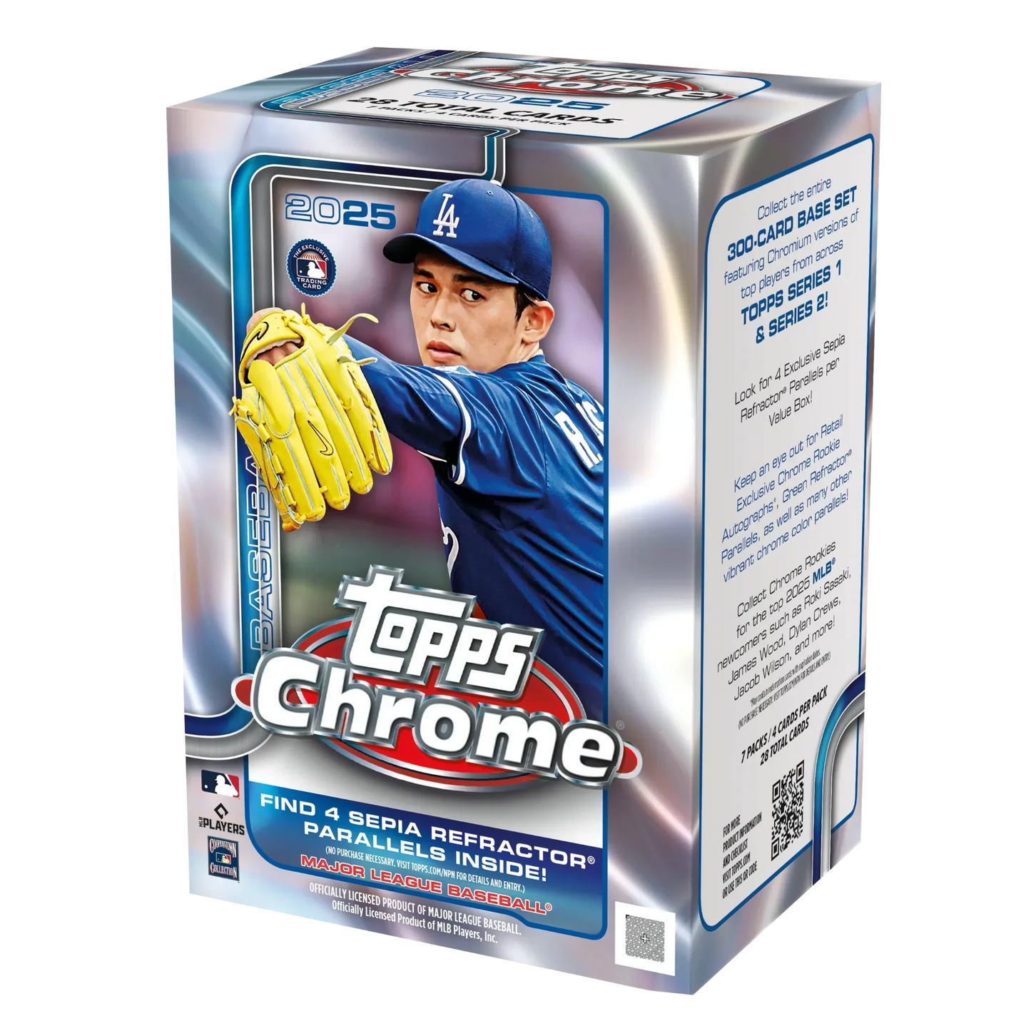 2025 Topps Chrome Baseball Blaster Box by Weram - image 1