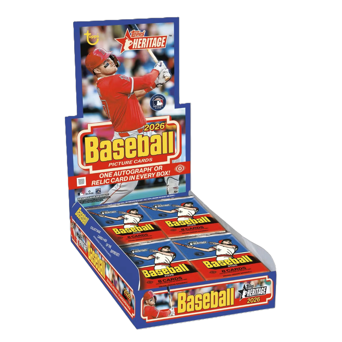 2026 Topps Heritage Baseball Hobby Box by Weram - image 1