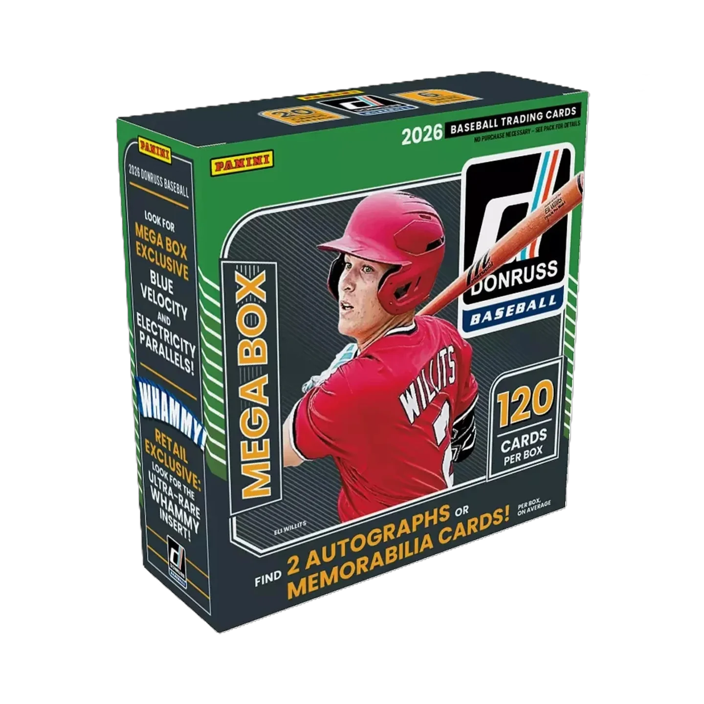 2026 Panini Donruss Baseball Mega 20-Box Case by Weram - image 1