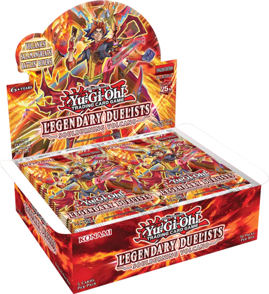 Legendary Duelists: Soulburning Volcano - Booster Box (1st Edition) — Primedexi™