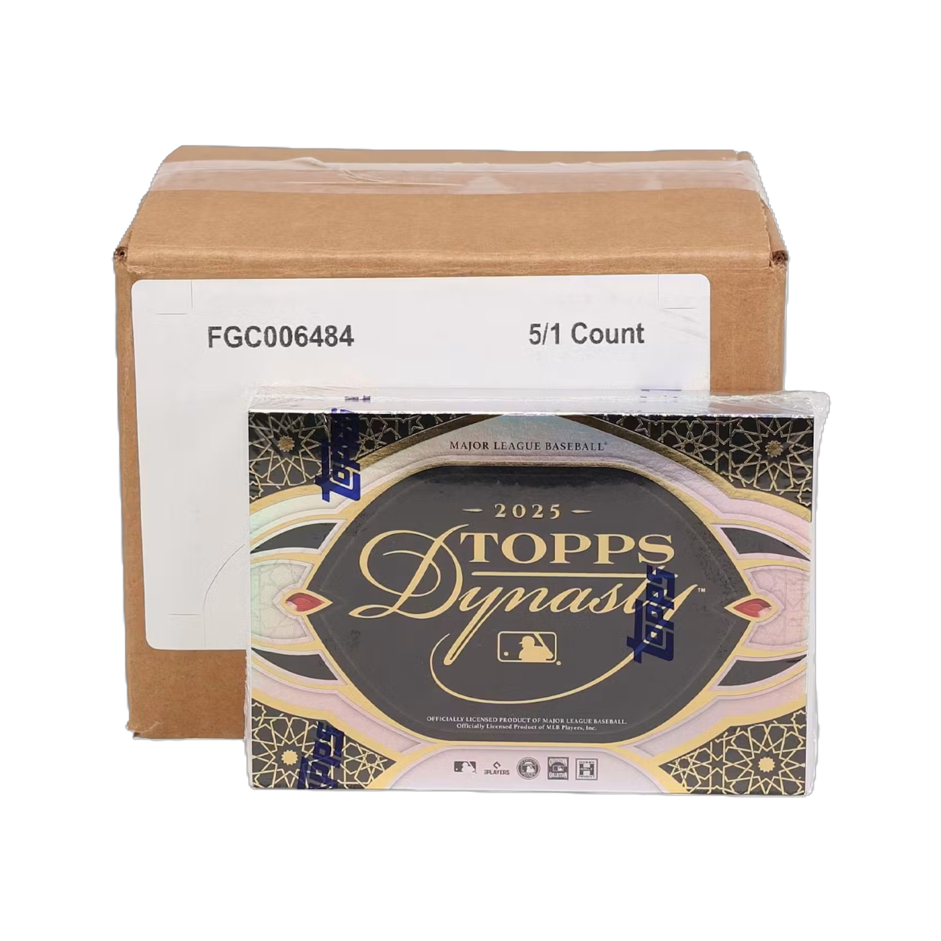 2025 Topps Dynasty Baseball Hobby 5-Box Case by Weram - image 1