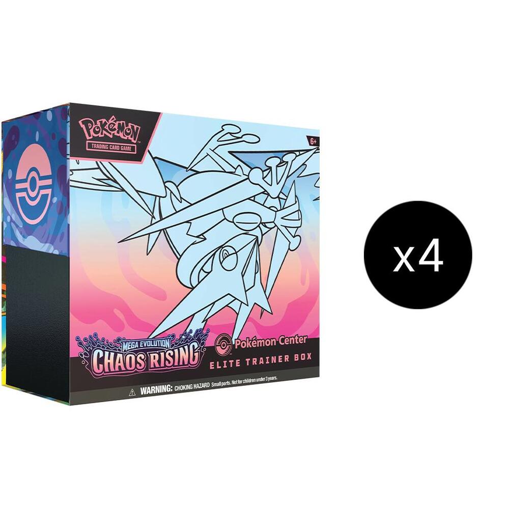 Chaos Rising Pokemon Center Elite Trainer Box Case - ME04: Chaos Rising (CRI)