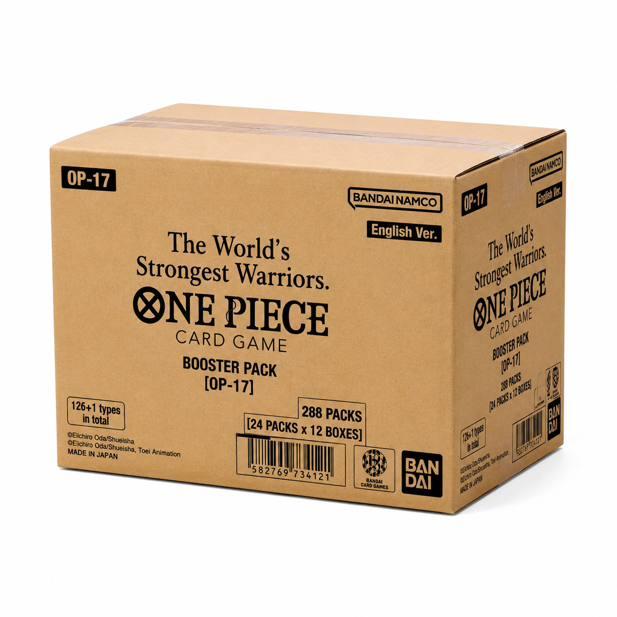 The World's Strongest Warriors Booster Box Case - The World's Strongest Warriors (OP17)