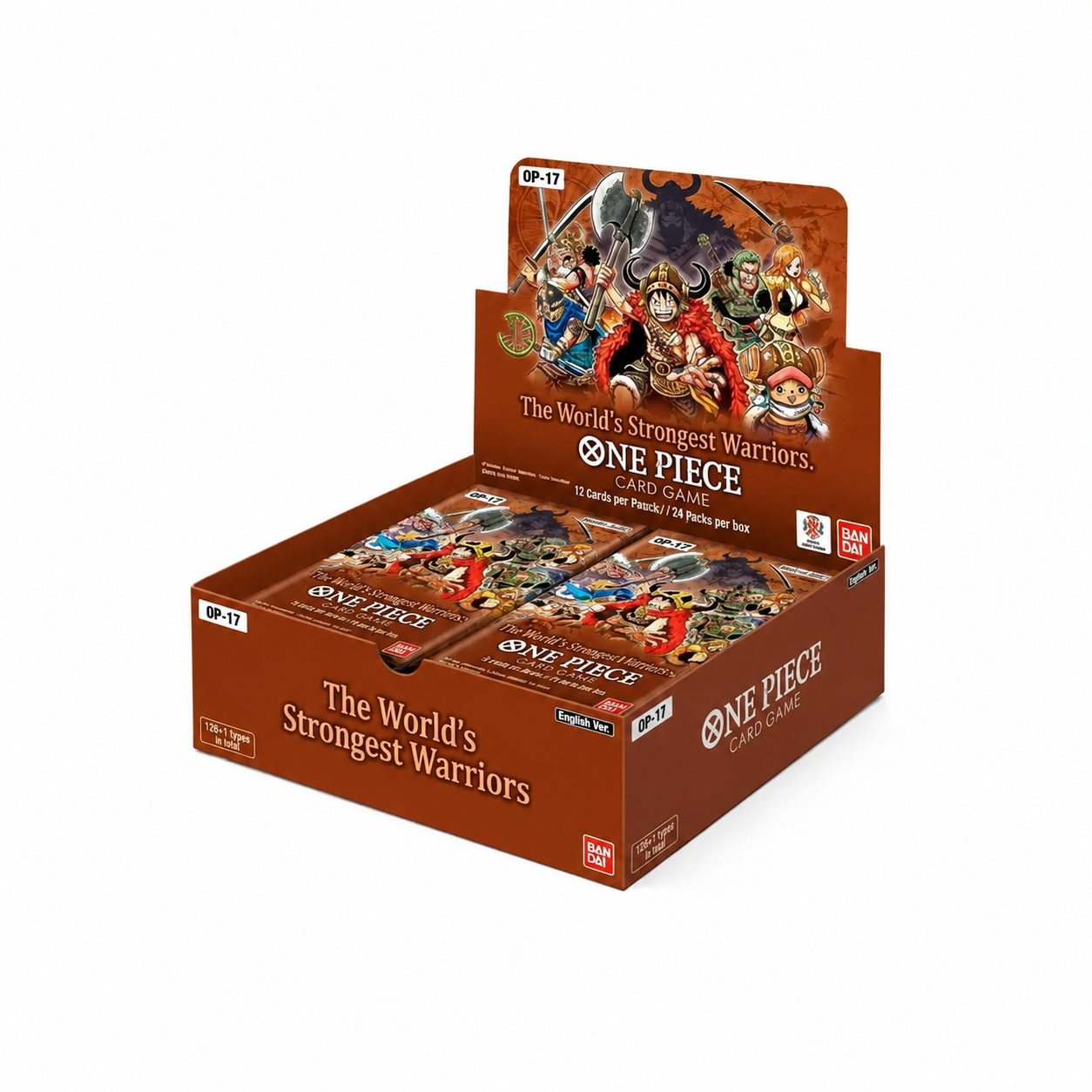 The World's Strongest Warriors Booster Box - The World's Strongest Warriors (OP17)