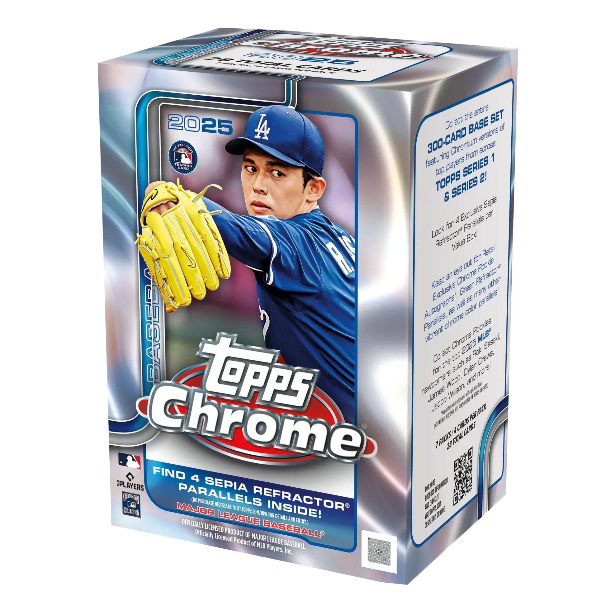 2025 Topps Chrome Baseball Blaster Box by Weram - image 1