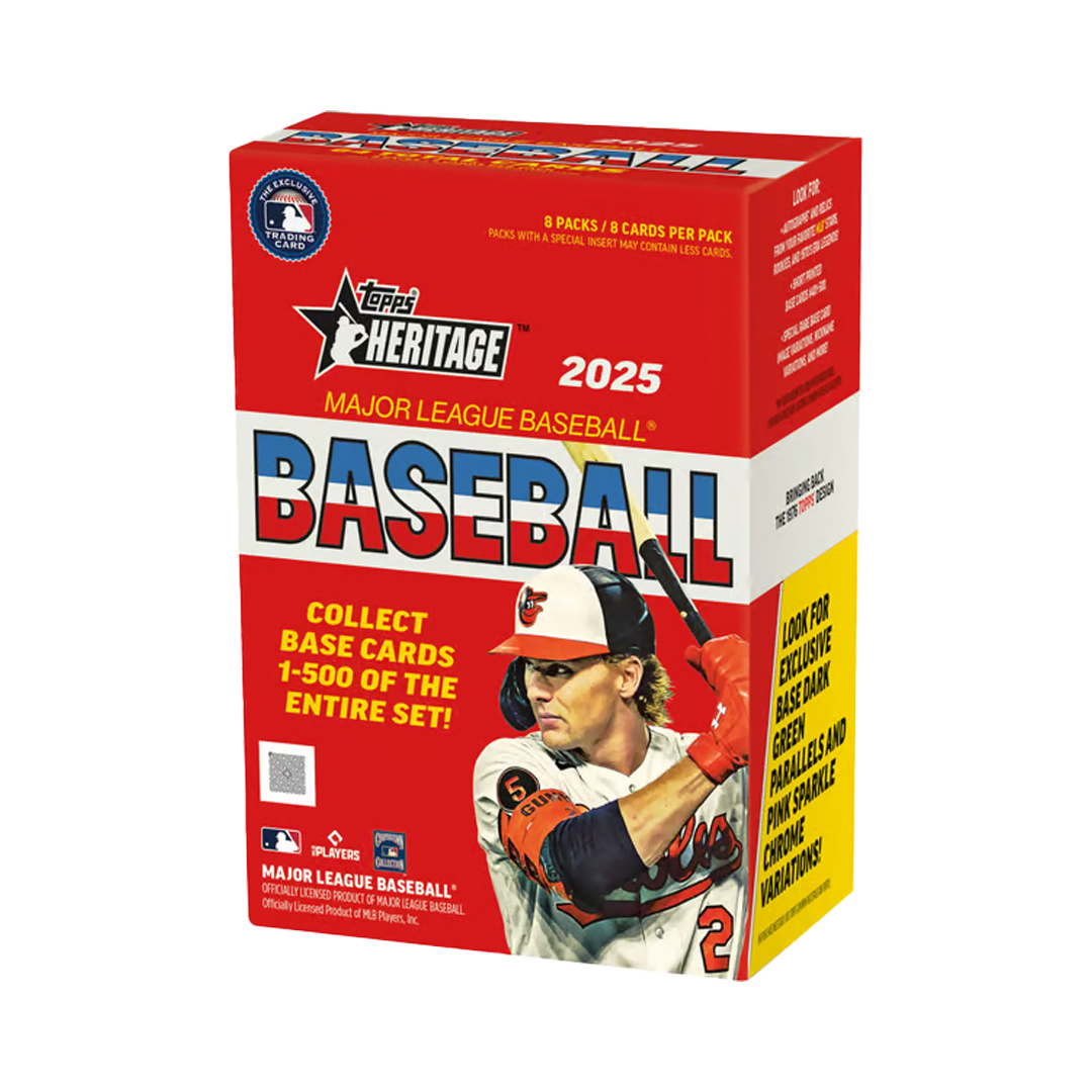 2025 Topps Heritage Baseball Blaster Box by Weram - image 1