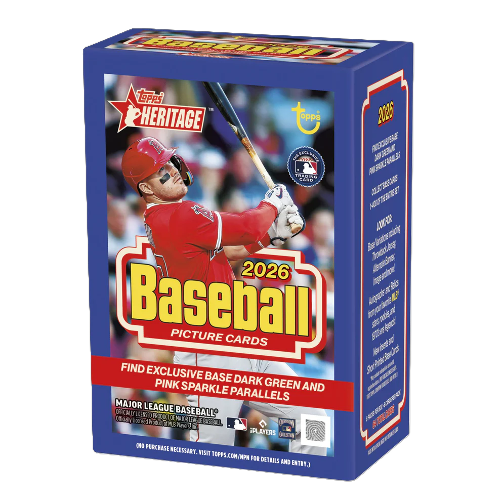 2026 Topps Heritage Baseball Blaster Box by Weram - image 1