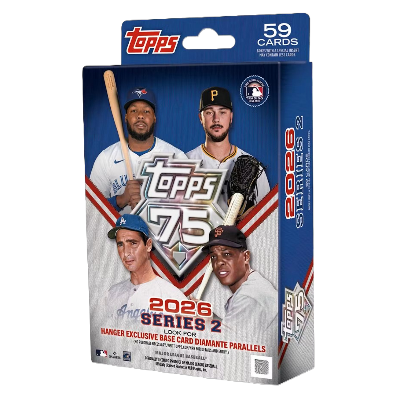 2026 Topps Series 2 Baseball Hanger Box by Weram - image 1