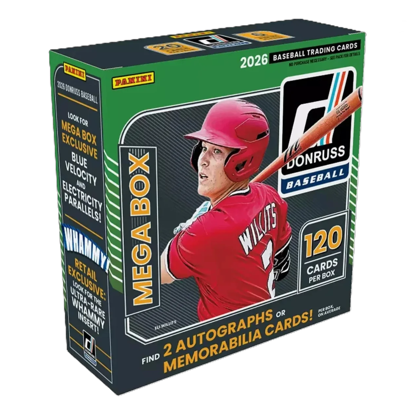 2026 Panini Donruss Baseball Mega Box by Weram - image 1