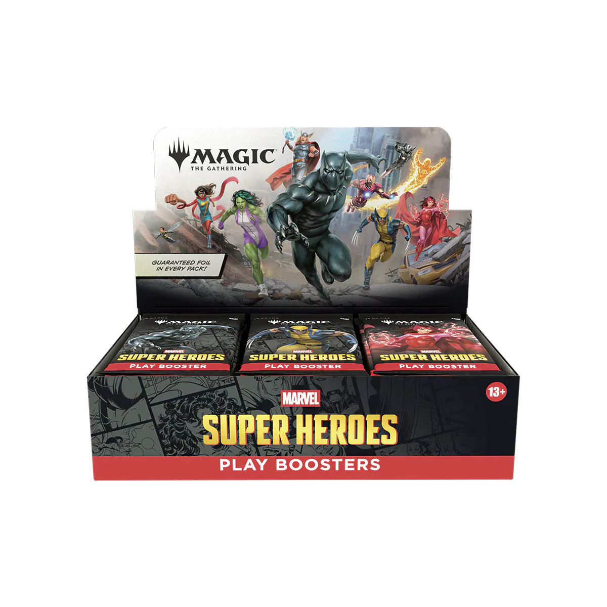 MTG: Marvel Super Heroes - Play Booster Box (30 packs) — Primedexi™
