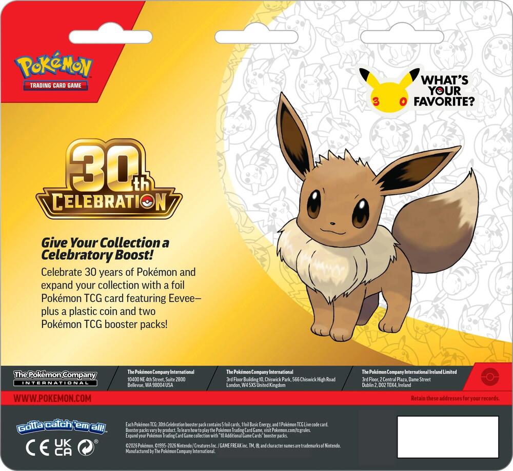 30th Celebration 2-Pack Blister - ME: 30th Celebration (30C)