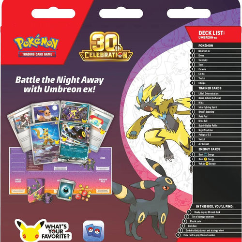 30th Celebration Battle Deck [Umbreon ex] - ME: 30th Celebration (30C)