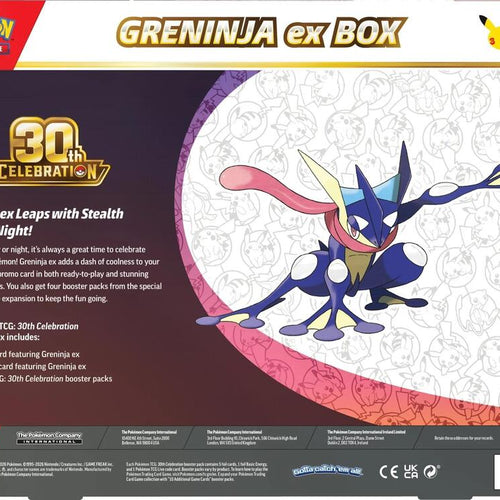 30th Celebration Greninja ex Box - ME: 30th Celebration (30C)