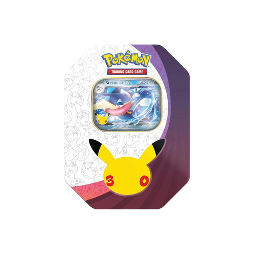30th Celebration Tin [Greninja ex] - ME: 30th Celebration (30C)