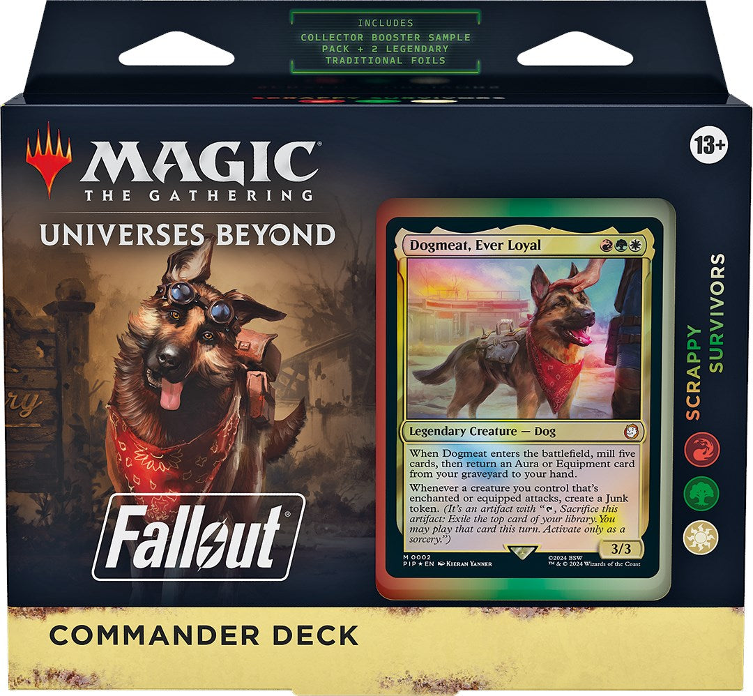 Primedexi | Fallout: Out of the Vault - Scrappy Survivors Commander Deck