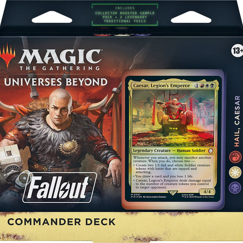 Primedexi | Fallout: Out of the Vault - Hail, Caesar Commander Deck
