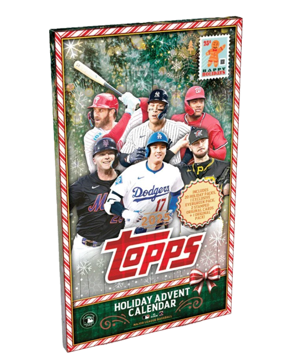 2025 Topps Holiday Baseball Advent Calendar by Weram - image 1