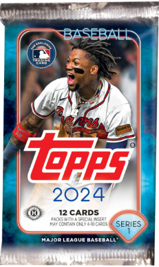 2024 Topps Series 1 Baseball Hobby Pack by Weram - image 1