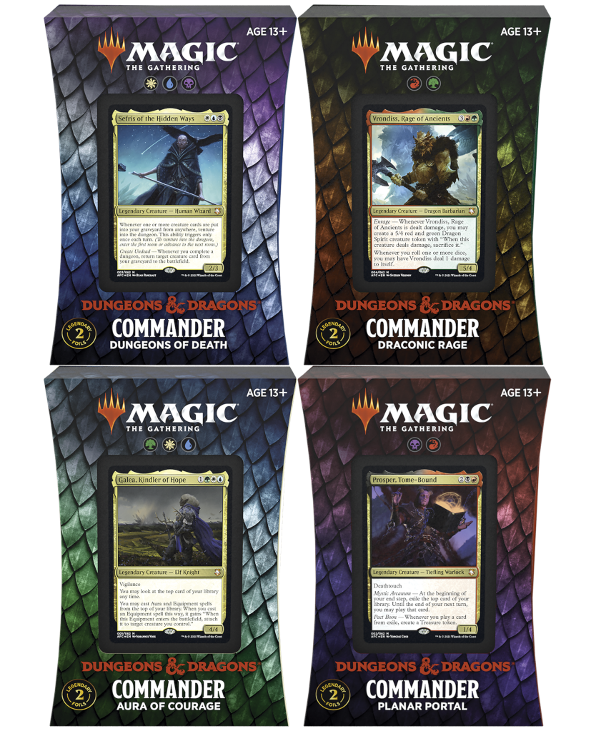 Dungeons & Dragons: Adventures in the Forgotten Realms - Commander Deck Display — Primedexi™
