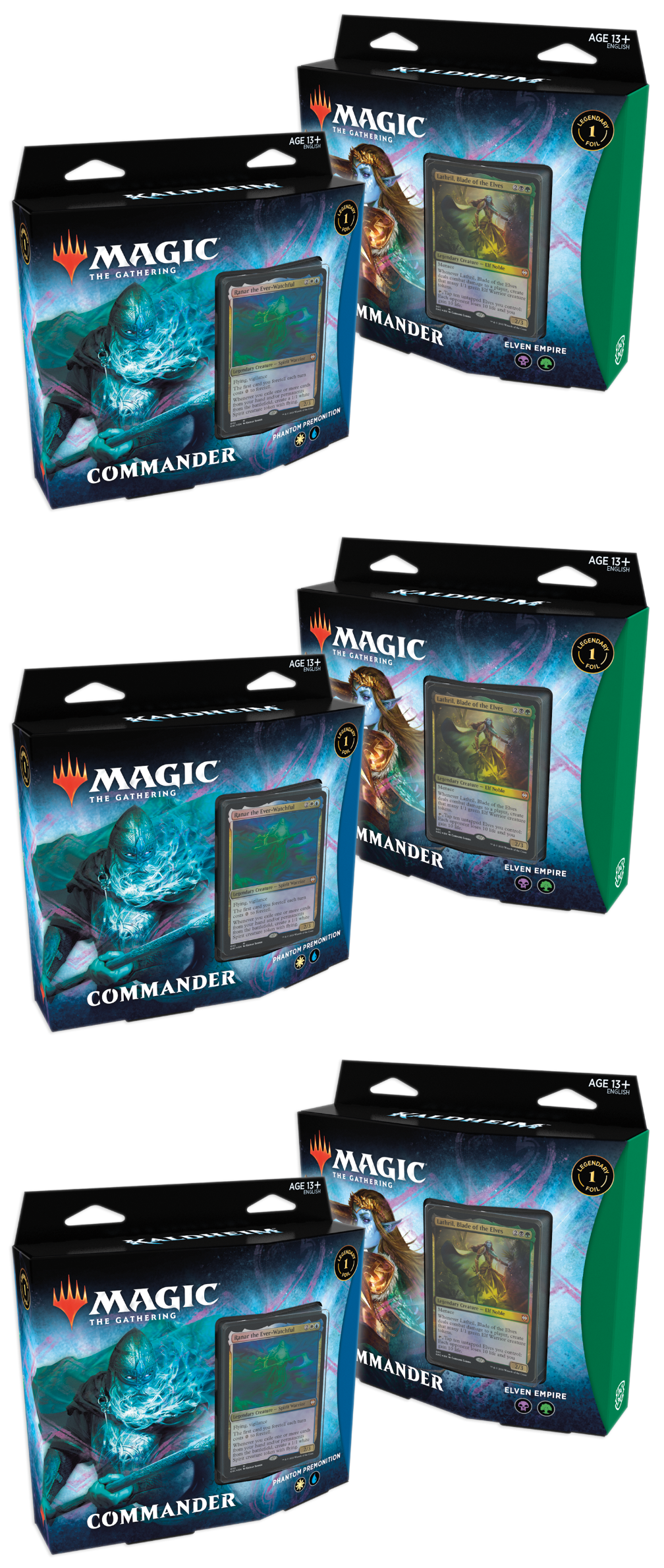 Primedexi | Kaldheim - Commander Deck Display