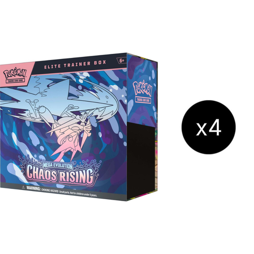 Chaos Rising Elite Trainer Box Case - ME04: Chaos Rising (CRI)