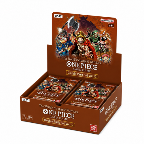 Double Pack Set Vol. 12 Display - The World's Strongest Warriors (OP17)