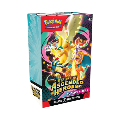 Mega Evolution - Ascended Heroes Booster Bundle (6 Packs)