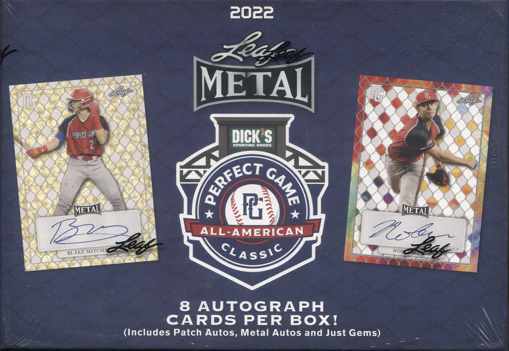 2022 Leaf Metal Perfect Game All-American Classic Baseball Hobby Box by Weram - image 1
