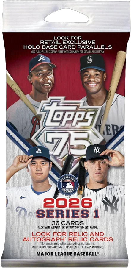 2026 Topps Series 1 Baseball Jumbo Value Pack by Weram - image 1