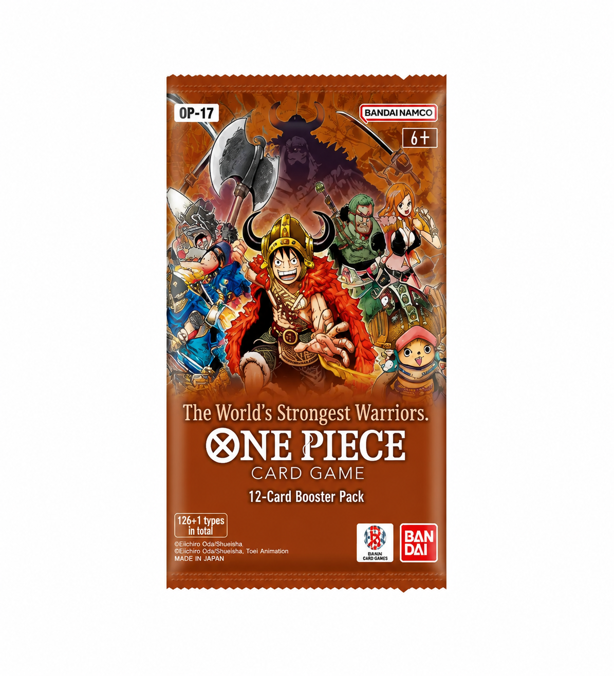 The World's Strongest Warriors Booster Pack - The World's Strongest Warriors (OP17)